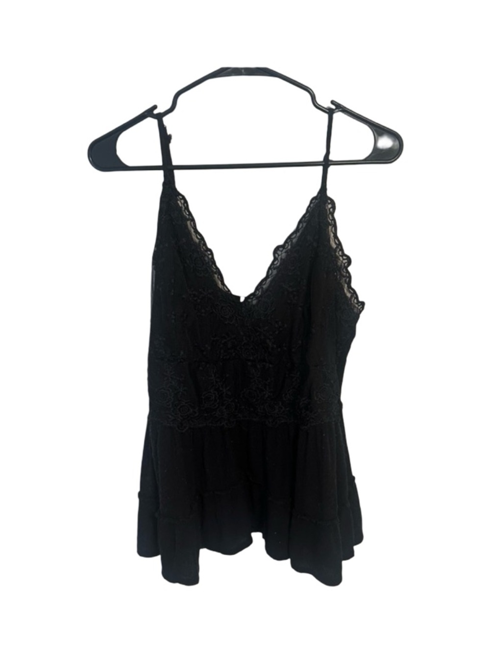 Rue21 Black Lace Tank Top